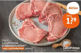 tegut Landprimus schweinekotelett Angebot