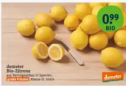 tegut Demeter bio-zitrone Angebot
