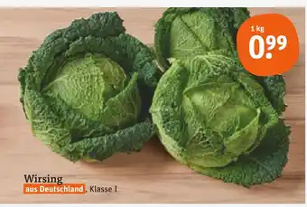 tegut Wirsing Angebot