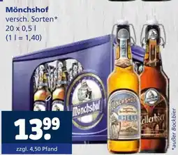 Getränkewelt Mönchshof Angebot