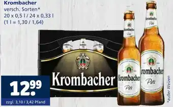 Getränkewelt Krombacher Angebot