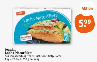 tegut Tegut... lachs-naturfilets Angebot