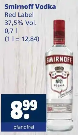 Getränkewelt Smirnoff vodka red label Angebot