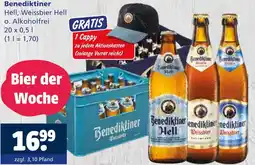 Getränkewelt Benediktiner hell Angebot