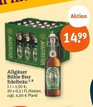 tegut Allgäuer büble edelbräu Angebot