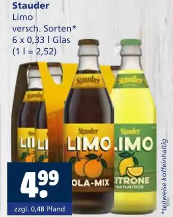 Getränkewelt Stauder limo Angebot