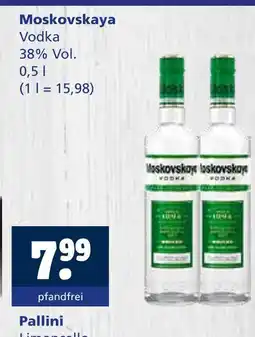 Getränkewelt Moskovskaya vodka Angebot