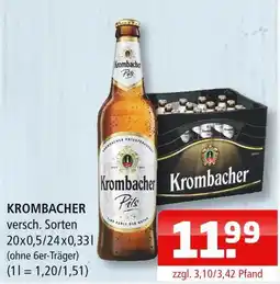 Getränke Oase Krombacher Angebot