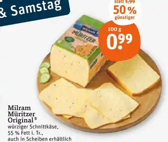 tegut Milram müritzer original Angebot