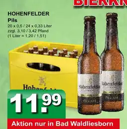 Getränkeparadies Gefromm Hohenfelder hohenfelder pils Angebot