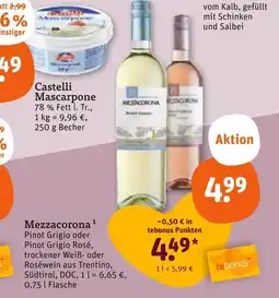 tegut Castelli mascarpone Angebot