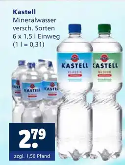 Getränkewelt Kastell Angebot