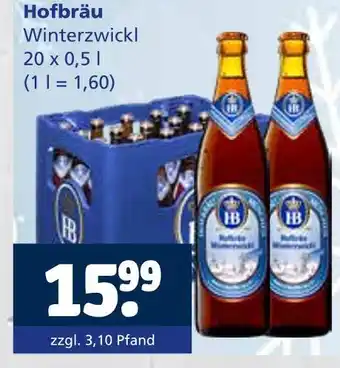 Getränkewelt Hofbräu winterzwickl Angebot