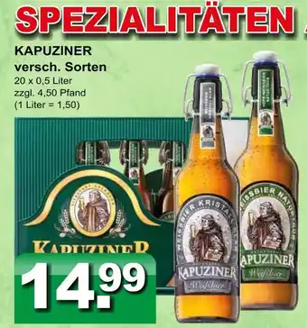 Getränkeparadies Gefromm Kapuziner Angebot