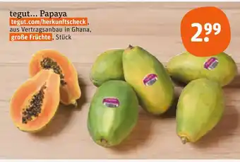tegut Tegut... papaya Angebot