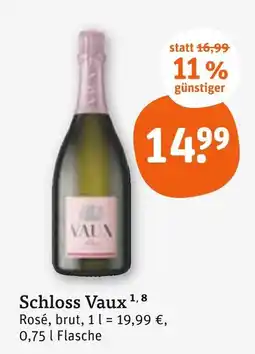 tegut Schloss vaux rosé, brut Angebot