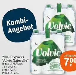tegut Volvic naturelle Angebot