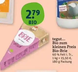 tegut Bio-brie Angebot