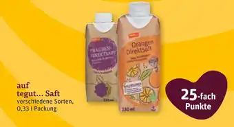 tegut Tegut... saft Angebot