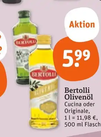 tegut Bertolli olivenöl cucina Angebot