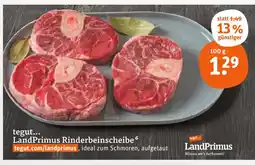 tegut Landprimus rinderbeinscheibe Angebot