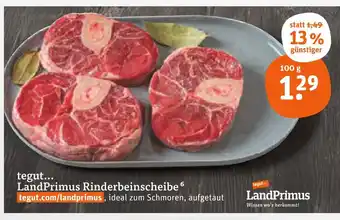 tegut Landprimus rinderbeinscheibe Angebot