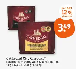 tegut Cathedral city english cheddar Angebot