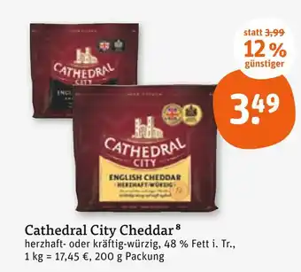 tegut Cathedral city english cheddar Angebot