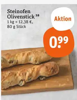 tegut Steinofen olivenstick Angebot