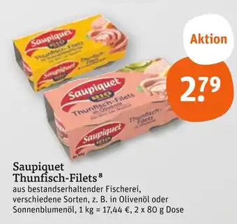 tegut Saupiquet thunfisch-filets in olivenöl Angebot