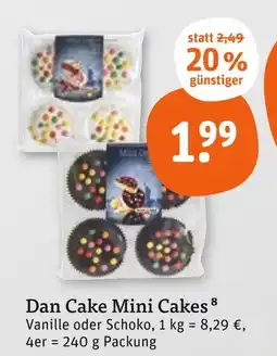 tegut Dan cake mini cakes vanille Angebot