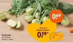 tegut Kohlrabi Angebot