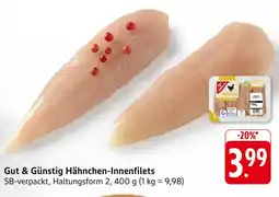 Edeka Gut & günstig hähnchen-innenfilets Angebot