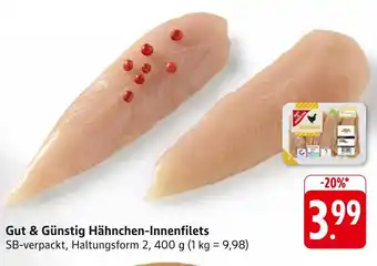 Edeka Gut & günstig hähnchen-innenfilets Angebot