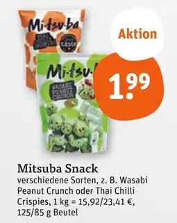 tegut Mitsuba wasabi peanut crunch Angebot