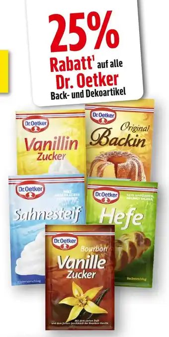 Edeka Dr. oetker 25% rabatt Angebot
