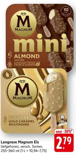 Edeka Magnum mini almond Angebot