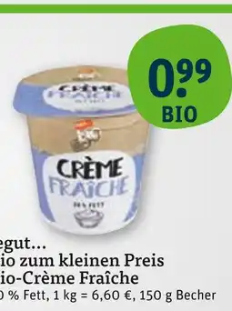 tegut Bio-crème fraîche Angebot