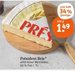 tegut Président brie Angebot