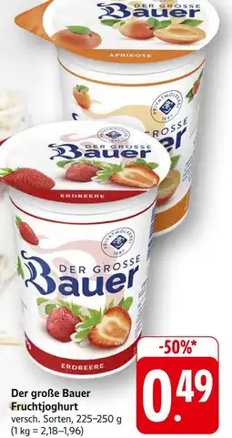 Edeka Der große bauer fruchtjoghurt aprikose Angebot