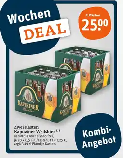 tegut Kapuziner weißbier naturtrüb Angebot