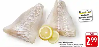 Edeka Msc kabeljaufilets Angebot