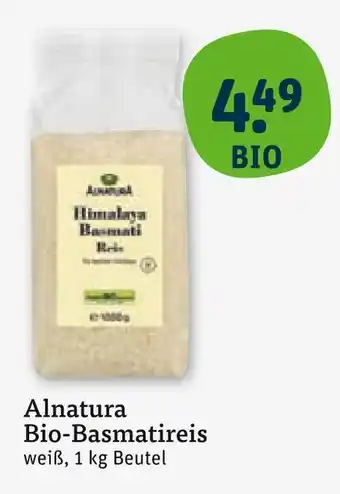 tegut Alnatura bio-basmatireis Angebot