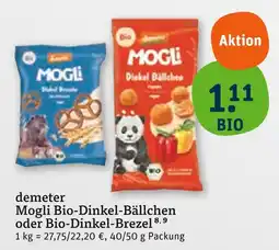 tegut Mogli bio-dinkel-bällchen Angebot