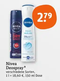 tegut Nivea dry impact Angebot