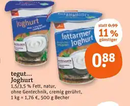 tegut Tegut... joghurt Angebot