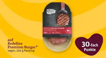tegut Redefine meat premium burger Angebot