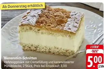 Edeka Bienenstich-schnitten Angebot