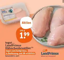 tegut Landprimus hähnchenbrustfilet Angebot