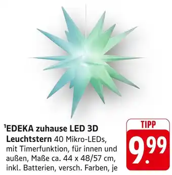 Edeka Edeka zuhause led 3d leuchtstern Angebot